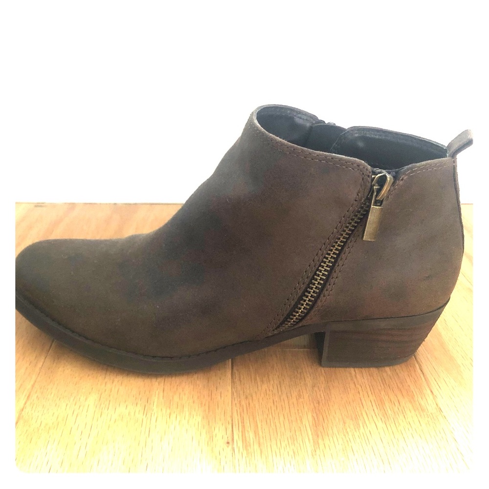Suede Booties